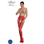 PASSION - BODYSTOCKING ECO COLLECTION ECO S002 ROUGE-PASSION WOMAN GARTER & STOCK-sextoys-lingerie-bdsm-hygiène-sexshop