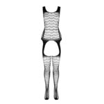 PASSION – BS 104 BODYSTOCKING ROUGE TAILLE UNIQUE
