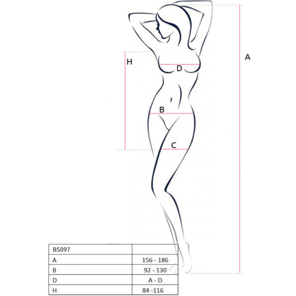 PASSION - BS097 BODYSTOCKING NOIR TAILLE UNIQUE-PASSION WOMAN BODYSTOCKINGS-sextoys-lingerie-bdsm-hygiène-sexshop