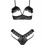 PASSION – ENSEMBLE DOLLY DEUX PIÈCES NOIR L/XL