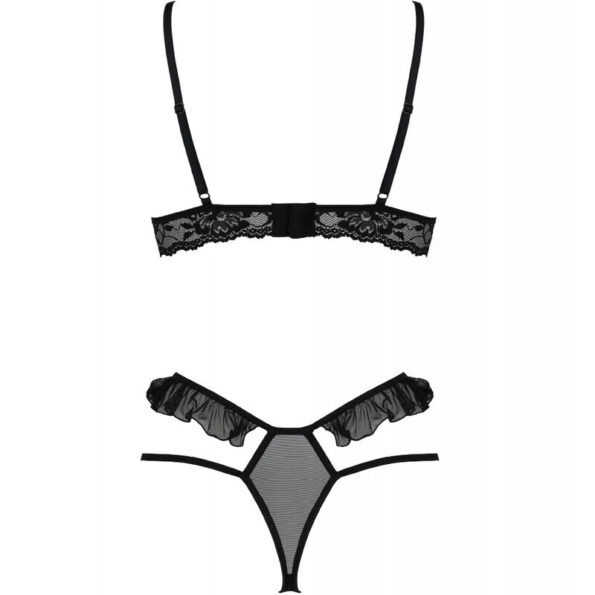 PASSION - ENSEMBLE DOLLY DEUX PIÈCES NOIR L/XL-PASSION WOMAN SETS-sextoys-lingerie-bdsm-hygiène-sexshop