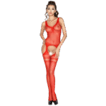 PASSION - FEMME BS038 BODYSTOCKING ROUGE TAILLE UNIQUE-PASSION WOMAN-sextoys-lingerie-bdsm-hygiène-sexshop