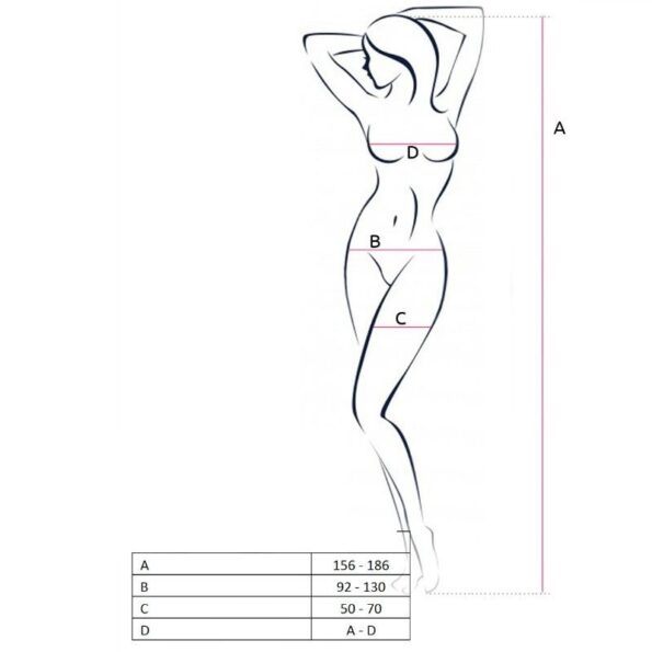 PASSION - FEMME BS062 BODYSTOCKING NOIR TAILLE UNIQUE-PASSION WOMAN-sextoys-lingerie-bdsm-hygiène-sexshop