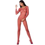 PASSION - FEMME BS068 BODYSTOCKING ROUGE TAILLE UNIQUE-PASSION WOMAN-sextoys-lingerie-bdsm-hygiène-sexshop
