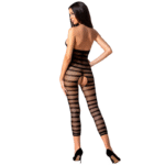 PASSION – FEMME BS081 BODYSTOCKING NOIR TAILLE UNIQUE