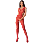 PASSION - FEMME BS085 BODYSTOCKING ROUGE TAILLE UNIQUE-PASSION WOMAN-sextoys-lingerie-bdsm-hygiène-sexshop
