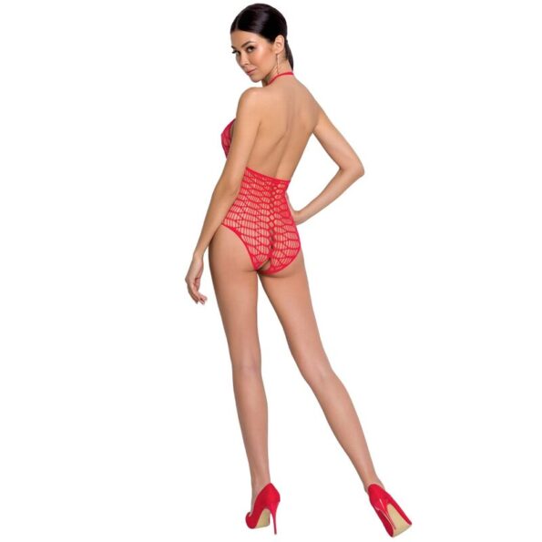 PASSION - FEMME BS087 BODYSTOCKING ROUGE TAILLE UNIQUE-PASSION WOMAN-sextoys-lingerie-bdsm-hygiène-sexshop