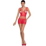 PASSION - FEMME BS090 BODYSTOCKING ROUGE TAILLE UNIQUE-PASSION WOMAN-sextoys-lingerie-bdsm-hygiène-sexshop