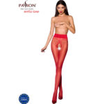 PASSION - TIOPEN 001 COLLANT ROUGE 3/4 20 DEN-PASSION WOMAN GARTER & STOCK-sextoys-lingerie-bdsm-hygiène-sexshop