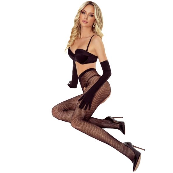 PASSION - TIOPEN 038 COLLANT NOIR 3/4-PASSION WOMAN-sextoys-lingerie-bdsm-hygiène-sexshop