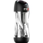 PDX ELITE – VIBRATEUR STROKER VIEWTUBE PRO TRANSPARENT