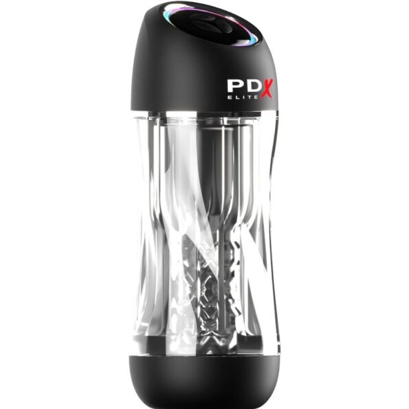 PDX ELITE - VIBRATEUR STROKER VIEWTUBE PRO TRANSPARENT-PDX ELITE-sextoys-lingerie-bdsm-hygiène-sexshop