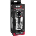 PDX ELITE – VIBRATEUR STROKER VIEWTUBE PRO TRANSPARENT