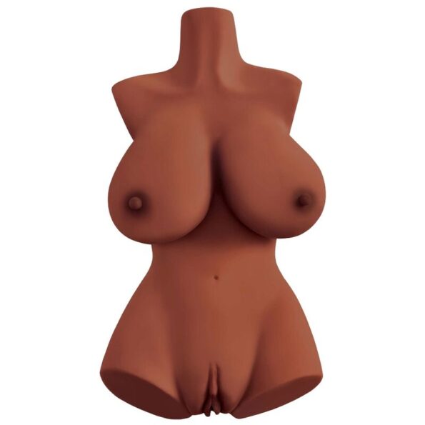 PDX PLUS - PERFECT 10 TORSE MARRON-PDX PLUS+-sextoys-lingerie-bdsm-hygiène-sexshop
