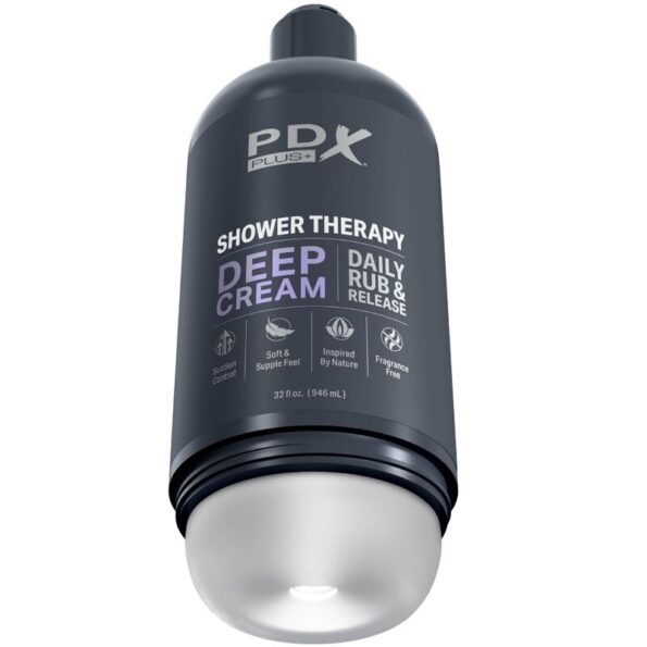 PDX PLUS - STROKER MASTURBATEUR DISCRET DEEP CREAM SHAMPOOING CONCEPTION DE BOUTEILLE-PDX PLUS+-sextoys-lingerie-bdsm-hygiène-sexshop