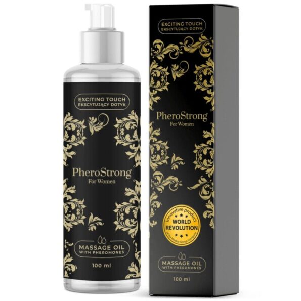 PHEROSTRONG - HUILE DE MASSAGE POUR FEMME 100 ML-PHEROSTRONG-sextoys-lingerie-bdsm-hygiène-sexshop