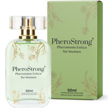 PHEROSTRONG - PARFUM PHÉROMONE ENTICE POUR FEMME 50 ML-PHEROSTRONG-sextoys-lingerie-bdsm-hygiène-sexshop