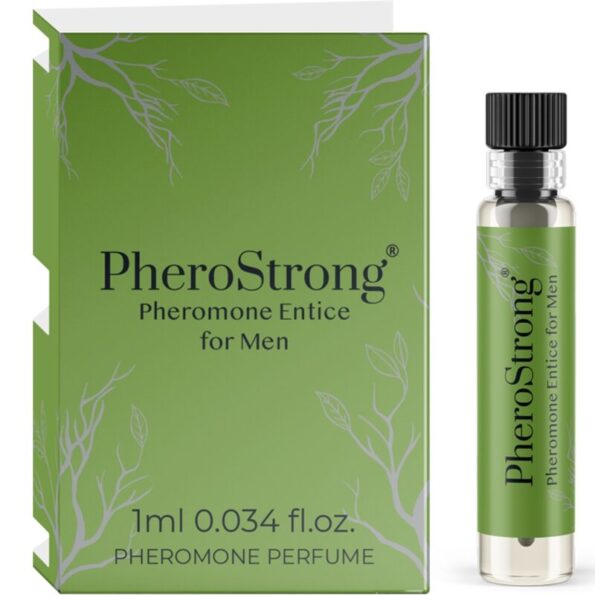 PHEROSTRONG - PARFUM PHÉROMONE ENTICE POUR HOMME 1 ML-PHEROSTRONG-sextoys-lingerie-bdsm-hygiène-sexshop