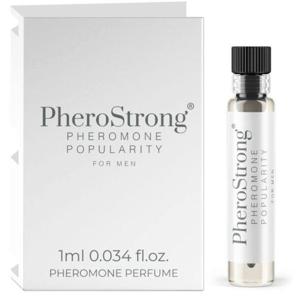 PHEROSTRONG - PARFUM PHÉROMONE POPULARITÉ POUR HOMME 1 ML-PHEROSTRONG-sextoys-lingerie-bdsm-hygiène-sexshop