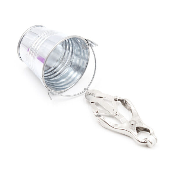 PINCES À TÉTONS OHMAMA FETISH AVEC SEAUX-OHMAMA FETISH-sextoys-lingerie-bdsm-hygiène-sexshop