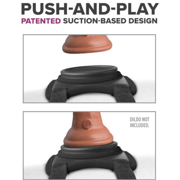 PIPEDREAMS - HARNAIS À SANGLES ABRASIVES BODY DOCK-PIPEDREAMS-sextoys-lingerie-bdsm-hygiène-sexshop