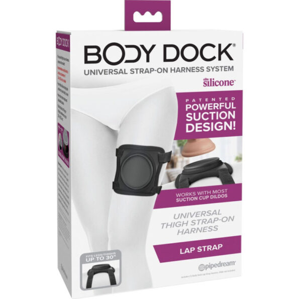 PIPEDREAMS - HARNAIS À SANGLES ABRASIVES BODY DOCK-PIPEDREAMS-sextoys-lingerie-bdsm-hygiène-sexshop