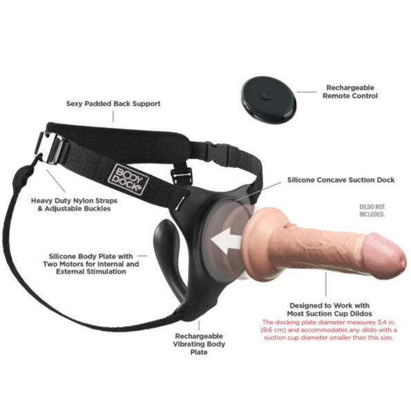 PIPEDREAMS - HARNAIS BODY DOCK G-SPOT PRO-PIPEDREAMS-sextoys-lingerie-bdsm-hygiène-sexshop