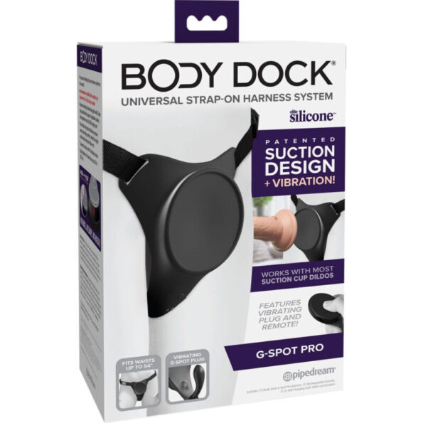 PIPEDREAMS - HARNAIS BODY DOCK G-SPOT PRO-PIPEDREAMS-sextoys-lingerie-bdsm-hygiène-sexshop