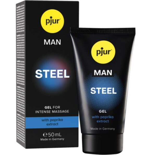 PJUR - MAN ACIER GEL STIMULANT 50 ML-PJUR-sextoys-lingerie-bdsm-hygiène-sexshop