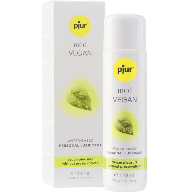 PJUR - MED LUBRIFIANT BASE EAU VEGAN GLIDE 100 ML PJUR - MED LUBRIFIANT BASE EAU VEGAN GLIDE 100 ML-PJUR-sextoys-lingerie-bdsm-hygiène-sexshop