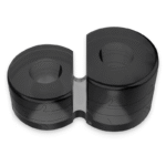 POWERING – ANNEAU PÉNIS DOUBLE SUPER FLEXIBLE ET RÉSISTANT PR09 NOIR
