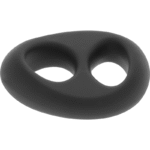 POWERING – ANNEAU PÉNIS ET TESTICULES SUPER FLEXIBLE ET RÉSISTANT PR13 NOIR