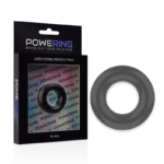POWERING – ANNEAU PÉNIS SUPER FLEXIBLE ET RÉSISTANT 3.8CM PR04 NOIR