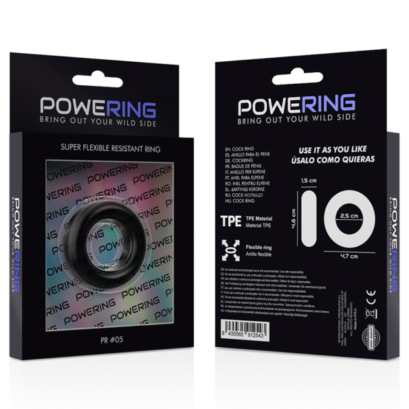 8CM PR05 NOIR-POWERING-sextoys-lingerie-bdsm-hygiène-sexshop