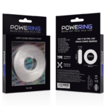 POWERING – ANNEAU PÉNIS SUPER FLEXIBLE ET RÉSISTANT 5CM PR03 CLAIR