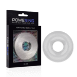 POWERING – ANNEAU PÉNIS SUPER FLEXIBLE ET RÉSISTANT 5CM PR03 CLAIR