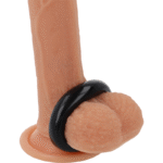 POWERING – ANNEAU PÉNIS SUPER FLEXIBLE ET RÉSISTANT 5CM PR03 NOIR
