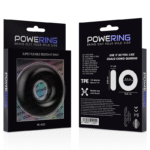 POWERING – ANNEAU PÉNIS SUPER FLEXIBLE ET RÉSISTANT 5CM PR03 NOIR