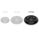 POWERING – ANNEAU PÉNIS SUPER FLEXIBLE ET RÉSISTANT 5CM PR03 NOIR