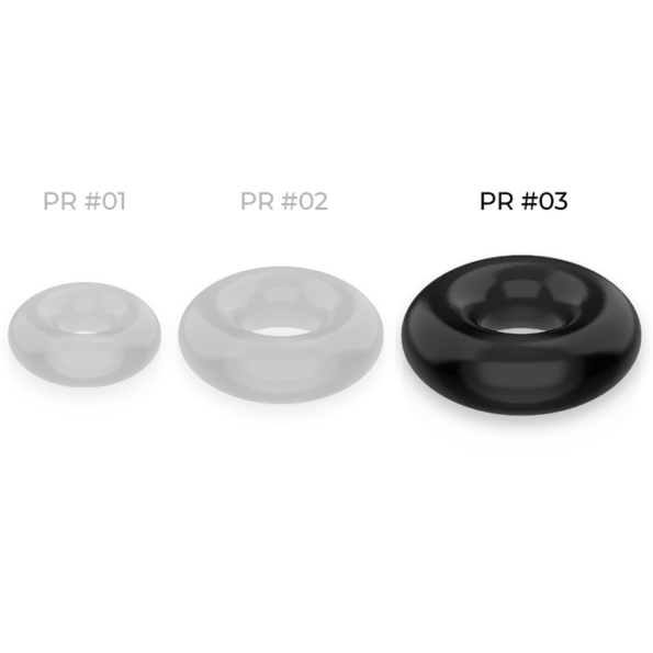 POWERING - ANNEAU PÉNIS SUPER FLEXIBLE ET RÉSISTANT 5CM PR03 NOIR-POWERING-sextoys-lingerie-bdsm-hygiène-sexshop