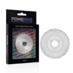 POWERING – ANNEAU PÉNIS SUPER FLEXIBLE ET RÉSISTANT 5CM PR08 CLAIR