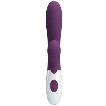 PRETTY LOVE - ALVIS VIBRATEUR RABBIT ET POINT G VIOLET-PRETTY LOVE FLIRTATION-sextoys-lingerie-bdsm-hygiène-sexshop