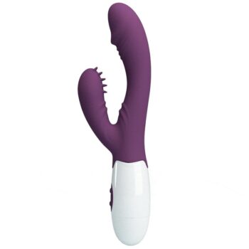 PRETTY LOVE - ANDRE VIBRATEUR RABBIT & STIMULATEUR DE POINT G VIOLET-PRETTY LOVE FLIRTATION-sextoys-lingerie-bdsm-hygiène-sexshop