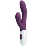 PRETTY LOVE - ANDRE VIBRATEUR RABBIT & STIMULATEUR DE POINT G VIOLET-PRETTY LOVE FLIRTATION-sextoys-lingerie-bdsm-hygiène-sexshop