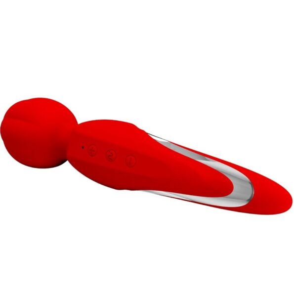PRETTY LOVE - BAGUETTE VIBRANTE WALTER ROUGE-PRETTY LOVE FLIRTATION-sextoys-lingerie-bdsm-hygiène-sexshop
