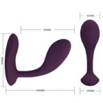 PRETTY LOVE – BAIRD APPLICATION LILA RECHARGEABLE G-SPOT 12 VIBRATIONS