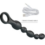 PRETTY LOVE – BALLES ANAL VAN 10 VIBRATIONS RECHARGEABLES EN SILICONE