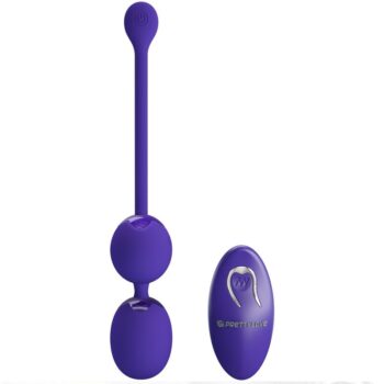 PRETTY LOVE - BALLES TÉLÉCOMMANDÉES WILLIE YOUTH ET VIBRATION VIOLET-PRETTY LOVE LED-sextoys-lingerie-bdsm-hygiène-sexshop