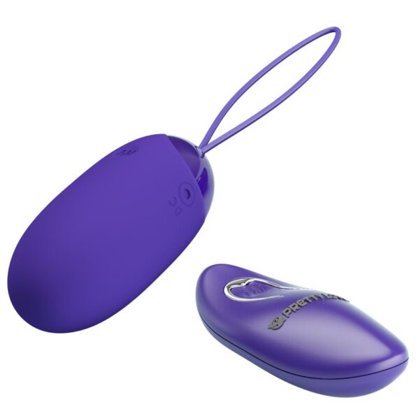 PRETTY LOVE - BERGER YOUTH OEUF VIBRANT TÉLÉCOMMANDÉ VIOLET-PRETTY LOVE YOUTH-sextoys-lingerie-bdsm-hygiène-sexshop