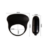 PRETTY LOVE – BERTRAM ANNEAU VIBRATEUR NOIR